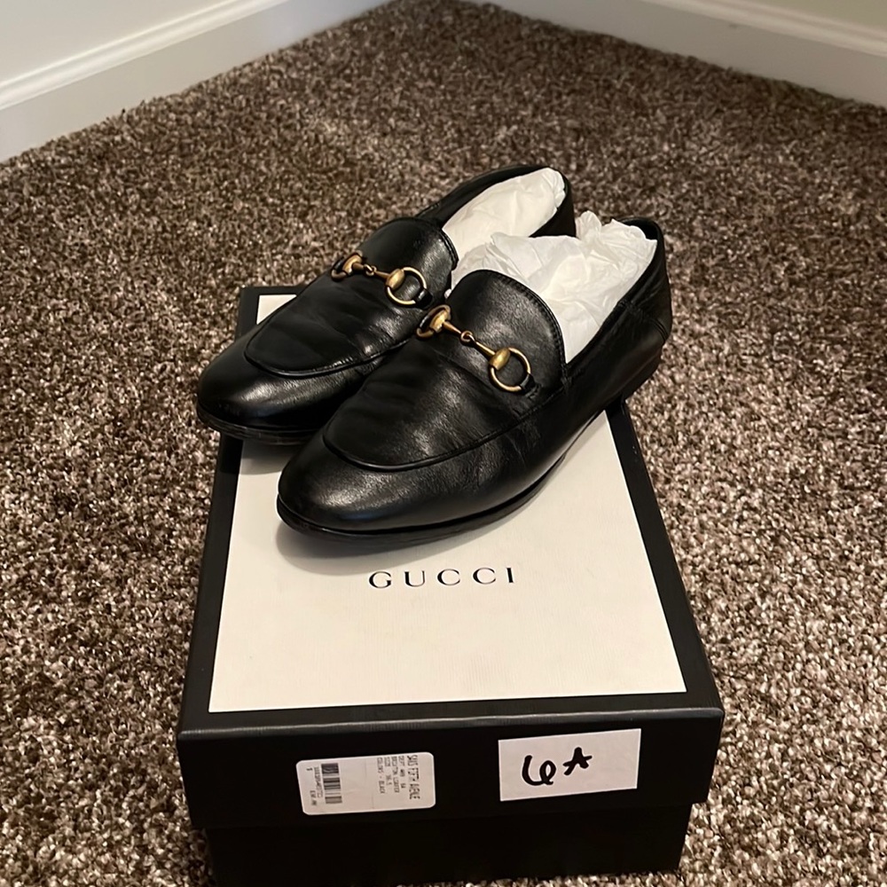 Black Gucci Loafers